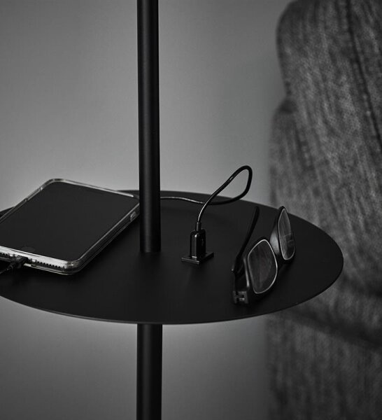 Markslöjd 107307 - Lampadar cu USB LINEAR 1xE14/40W/230V