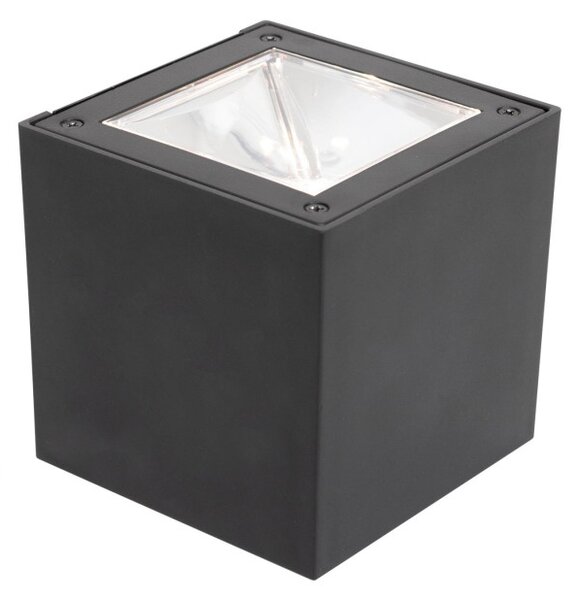 Lampa solara decorativa, montare pe perete, alb cald, acumulator 3,2 V/600 mAh
