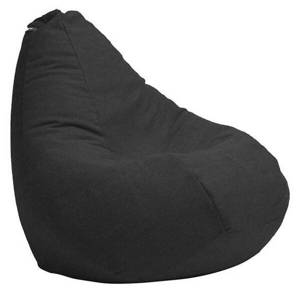 Fotoliu Nirvana Hobbit Pufrelax, Material Textil - Eerie Black