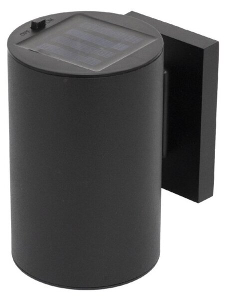 Aplica solara decorativa, LED SMD alb cald, 200mAh Ni-MH, senzor crepuscular