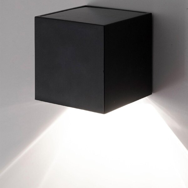 Lampa solara decorativa, montare pe perete, alb cald, acumulator 3,2 V/600 mAh