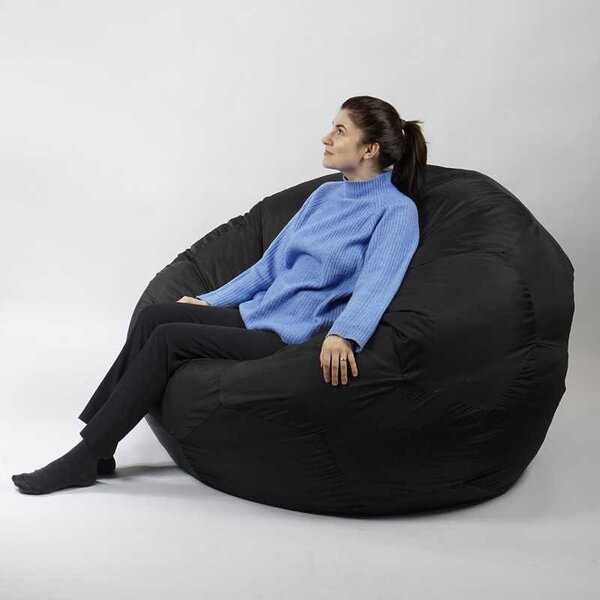 Fotoliu Minge Telstar XXL, Material Impermeabil - Negru