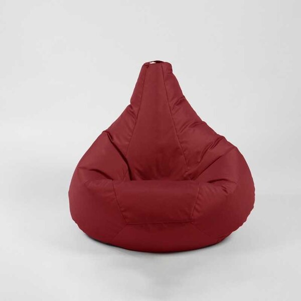 Fotoliu puf copii, Nirvana Light Pufrelax, Material Impermeabil - Red