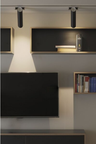 FARO 29874 - Aplică perete LINK 1xGU10/11W/230V negru