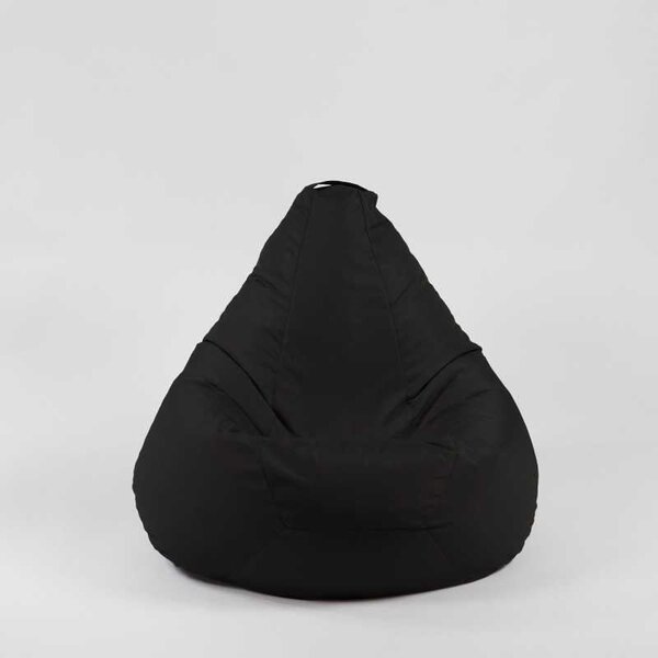 Fotoliu Nirvana Hobbit Pufrelax, Material Impermeabil - Negru