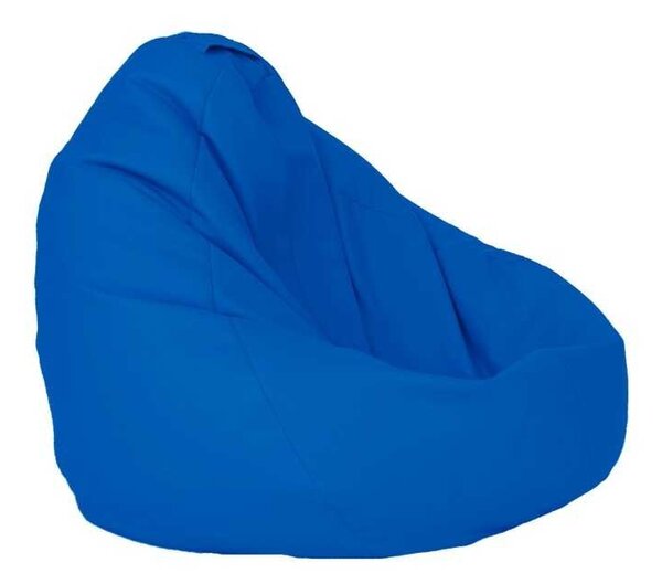 Fotoliu Nirvana Grande, Material Piele ecologica - Blue