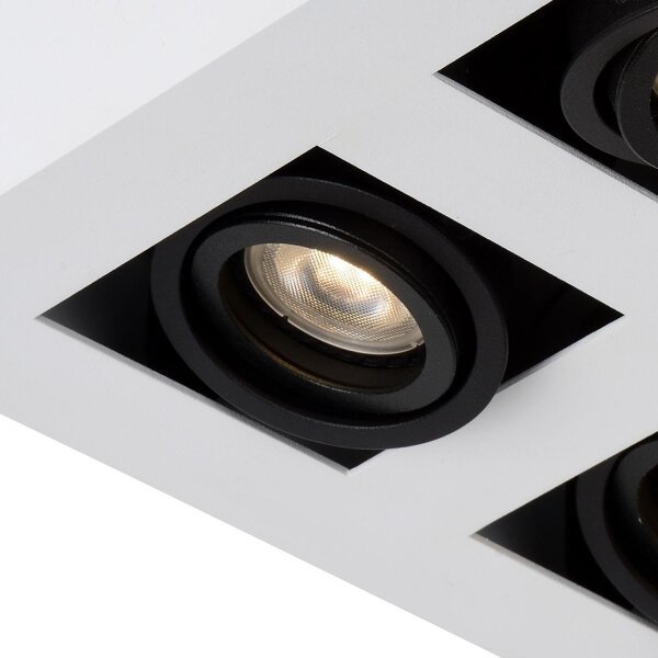 Spot LED Lucide 09119/21/30 XIRAX 4xGU10/5W/230V alb