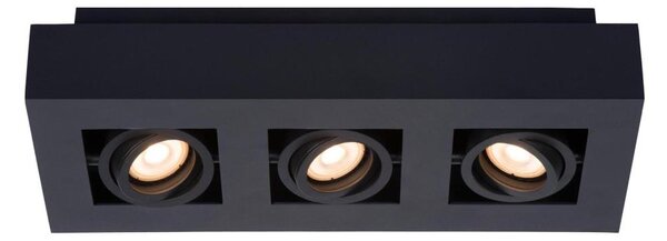 Spot LED Lucide 09119/16/30 XIRAX 3xGU10/5W/230V negru