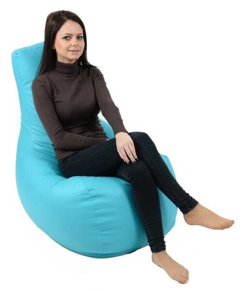 Fotoliu tip Scaun Sunlounger EVO, Material Piele ecologica - Turcoaz