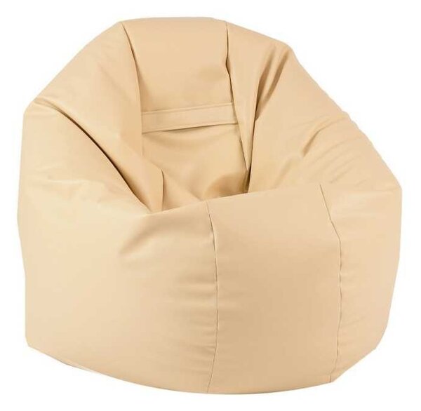 Fotoliu Relaxo XL, Material Piele ecologica - Nude