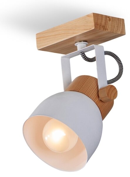 Aplică perete spot VIANA 1xE27/60W/230V