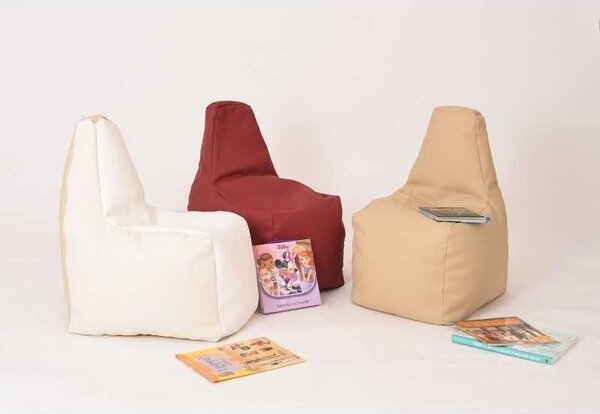 Fotoliu tip Scaun Sunlounger Junior, Material Piele Ecologica - Nude