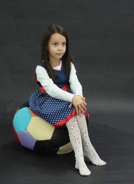 Fotoliu Minge Telstar Baby, Material Piele ecologica - Mozaic