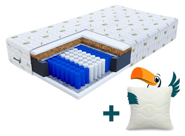 Saltea cu arcuri Hunt 100x200 cu cocos