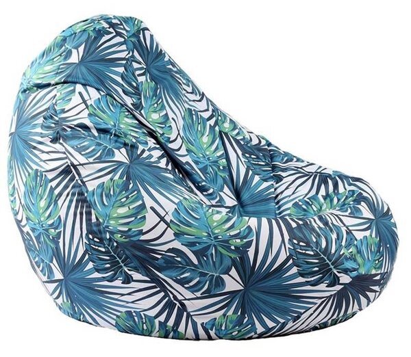 Fotoliu Nirvana Grande, Material Impermeabil - Frunze Tropicale