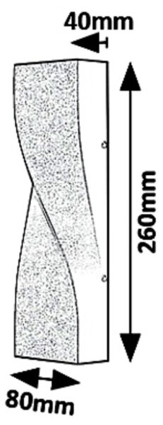 Rabalux 8154 - Aplică perete exterior LED FOLLINA LED/11W/230V IP65