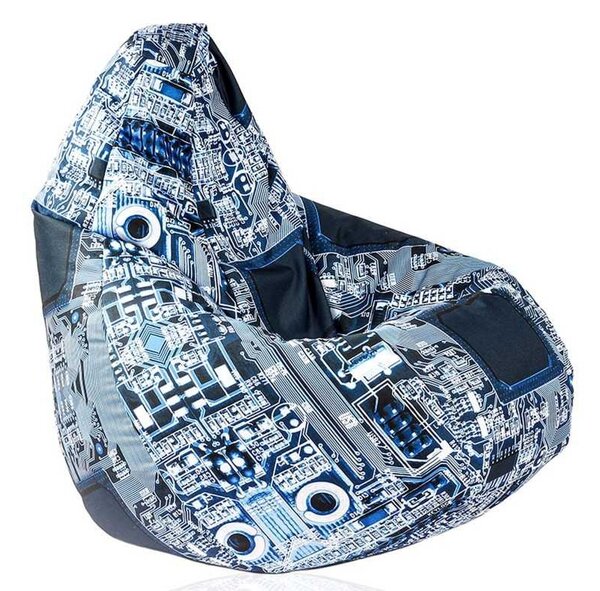 Fotoliu Nirvana Hobbit Pufrelax, Material Impermeabil - Motherboard