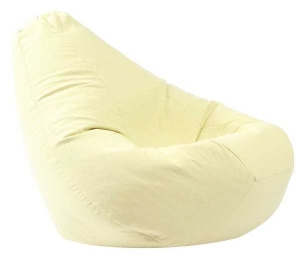 Fotoliu Nirvana Hobbit Pufrelax, Material Textil - Lemon