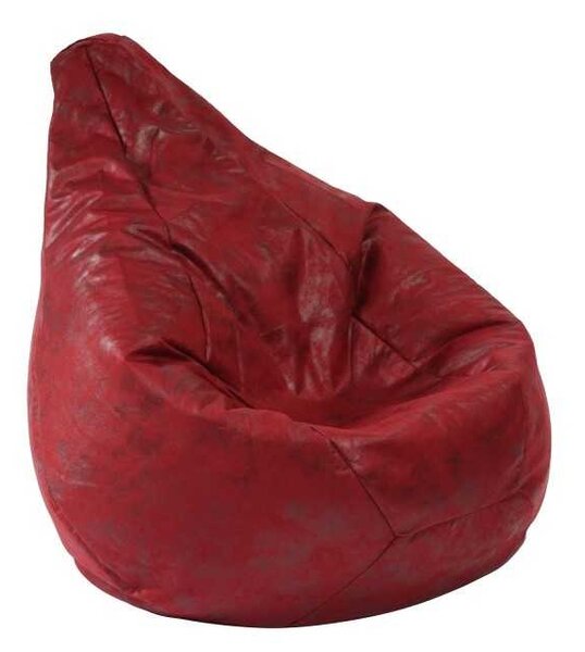 Fotoliu puf copii, Nirvana Light Pufrelax, Material Textil - Cranberry