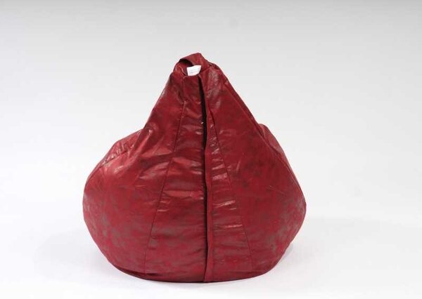 Fotoliu puf copii, Nirvana Light Pufrelax, Material Textil - Cranberry