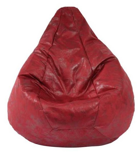 Fotoliu puf copii, Nirvana Light Pufrelax, Material Textil - Cranberry