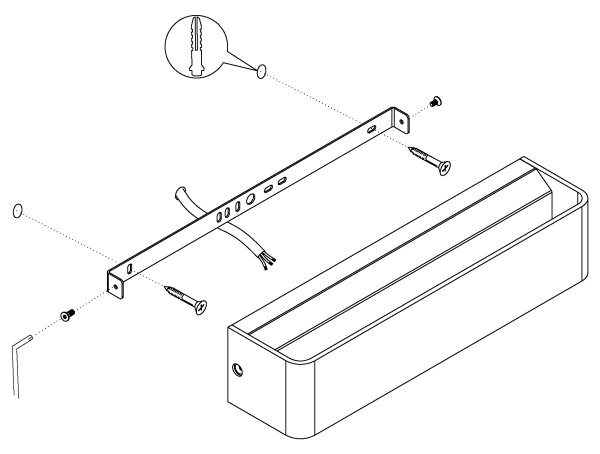 Eglo 98426 - Aplică perete LED SANIA LED/12W/230V