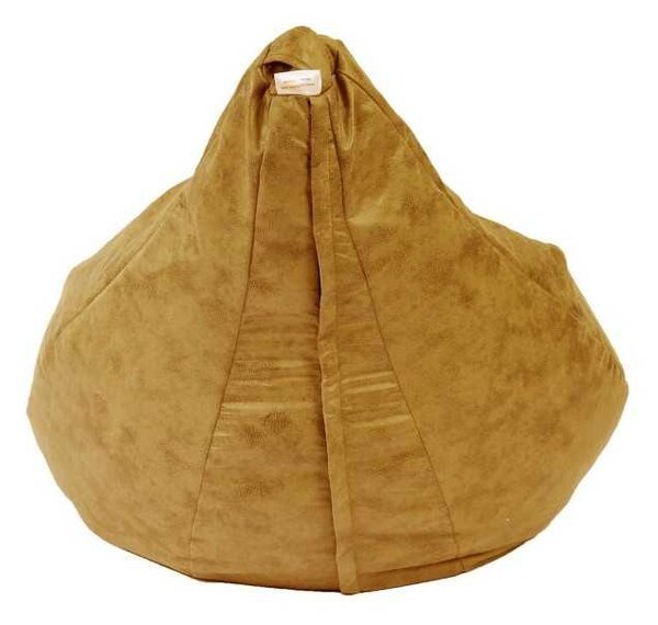 Fotoliu puf copii, Nirvana Light Pufrelax, Material Textil - Amber (caramel,maro)
