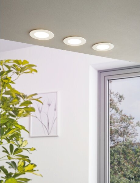 Eglo 98212 - Spot încastrat LED reglabil FUEVA-A, 5W, 230V, cu telecomandă