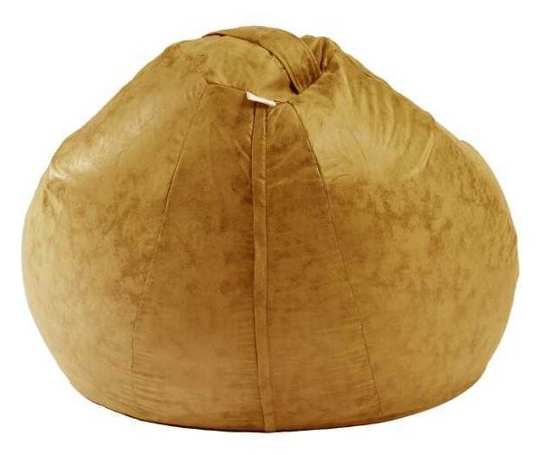 Fotoliu Nirvana Gigant, Material Textil - Amber (caramel,maro)