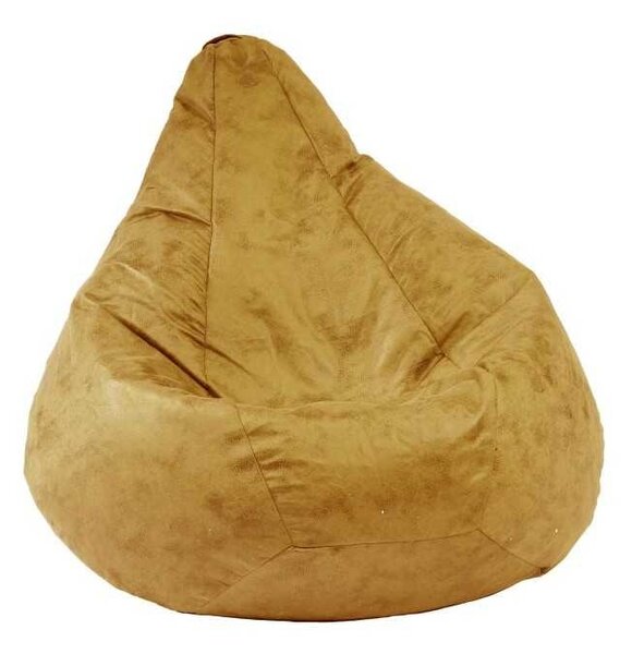Fotoliu puf copii, Nirvana Light Pufrelax, Material Textil - Amber (caramel,maro)
