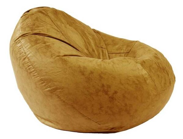 Fotoliu Nirvana Gigant, Material Textil - Amber (caramel,maro)