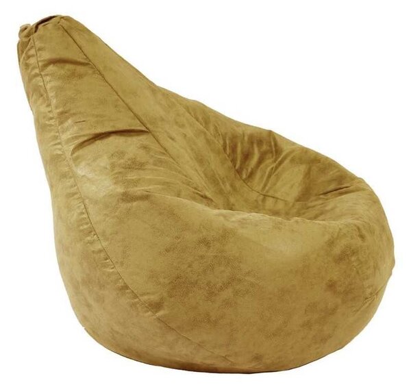 Fotoliu puf copii, Nirvana Light Pufrelax, Material Textil - Amber (caramel,maro)