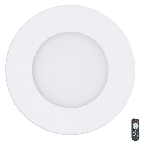Eglo 98212 - Spot încastrat LED reglabil FUEVA-A, 5W, 230V, cu telecomandă