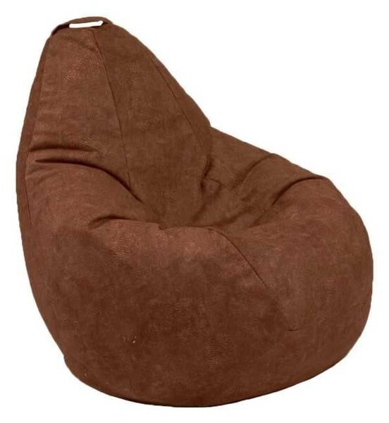 Fotoliu Nirvana Hobbit Pufrelax, Material Textil - Terra