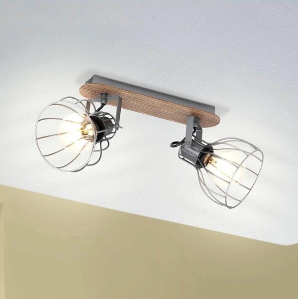 Eglo 98135 - Lampă spot SAMBATELLO 2xE27/40W/230V
