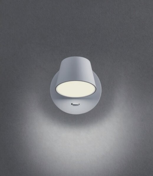 Redo 01-1738 - Aplică perete LED SHAKER LED/6W/230V alb