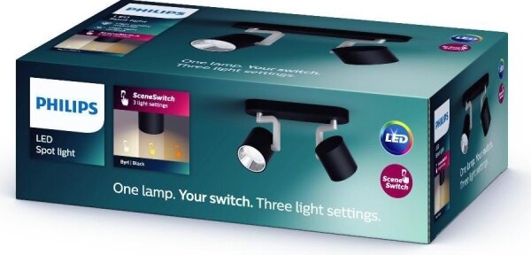 Spot LED dimabil Philips 50672/30/P0 BYRL 2xLED/4,5W/230V