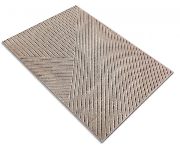 Covor Sufragerie Dormitor, Model Oksi 38020 202, Bej 60x110