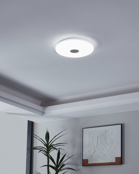 Eglo 98323 - Plafonier LED LANCIANO 24W/230V dimabil cu telecomandă