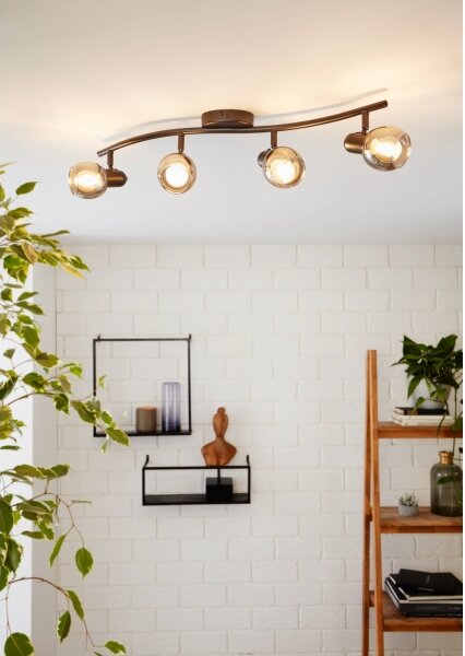 Eglo 98626 - Lampă spot POLLICA 4xE14/28W/230V