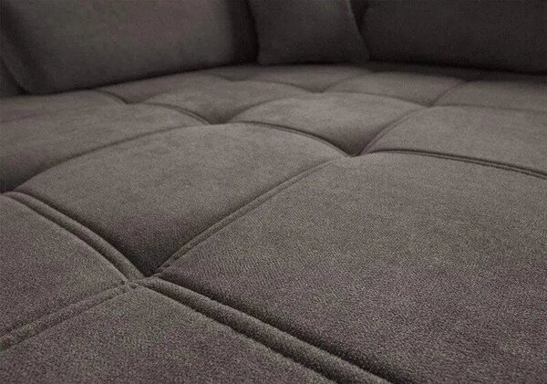 Colțar extensibil dumonde cu ladă de depozitare Loana Enjoy Kaki II 270x185 cm