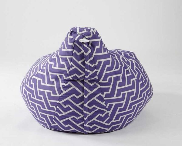 Fotoliu puf copii, Nirvana Light Pufrelax, Material Textil - Zippity Purple
