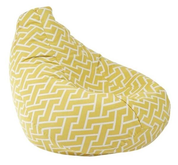 Fotoliu Nirvana Hobbit Pufrelax, Material Textil - Zippity Yellow