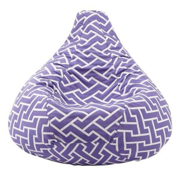Fotoliu Nirvana Hobbit Pufrelax, Material Textil - Zippity Purple