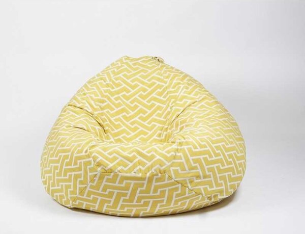 Fotoliu Nirvana Gigant, Material Textil - Zippity Yellow