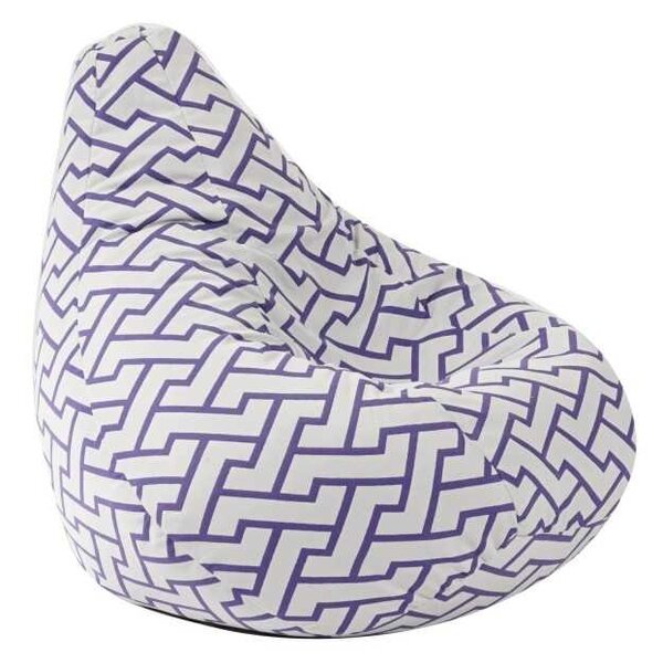 Fotoliu puf copii, Nirvana Light Pufrelax, Material Textil - Zappity Purple