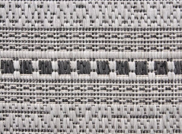 Covor Bucatarie, Model Iuta, Lineo A262 6Y09, Gri Dreptunghi, 80x150
