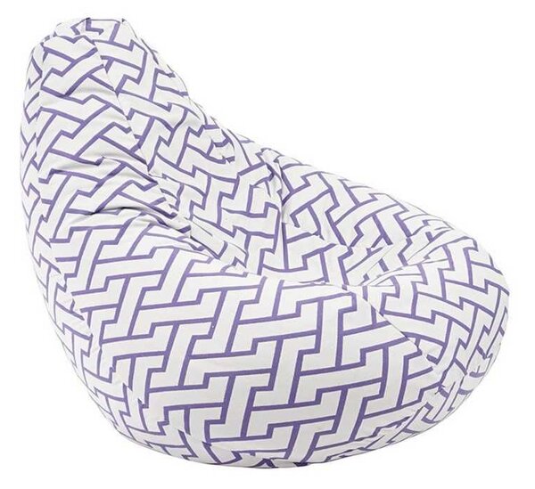 Fotoliu Nirvana Hobbit Pufrelax, Material Textil - Zappity Purple
