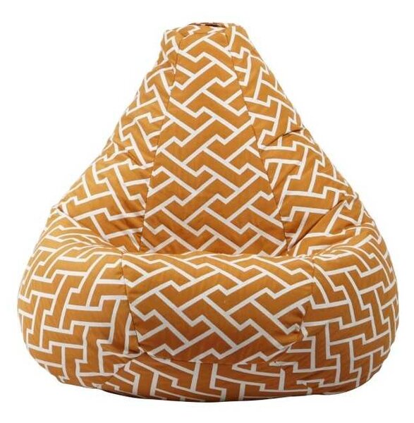 Fotoliu Nirvana Hobbit Pufrelax, Material Textil - Zippity Orange