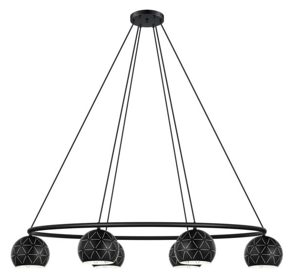 Eglo 98456 - Lustră pe cablu CANTALLOPS 6xE14/40W/230V